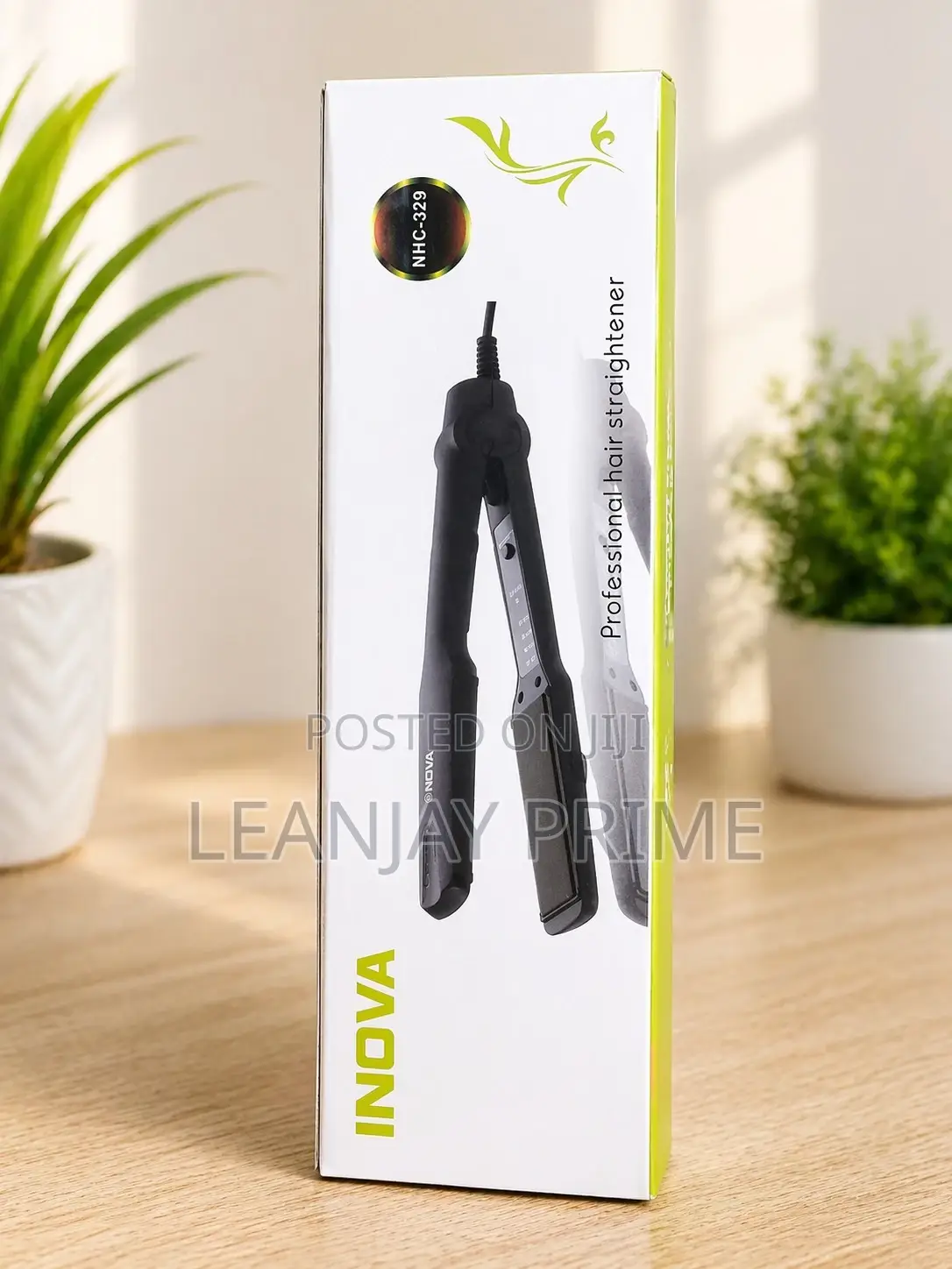Nova Hair Straightener NHC-329 Fast Heat Ceramic Plates Styling