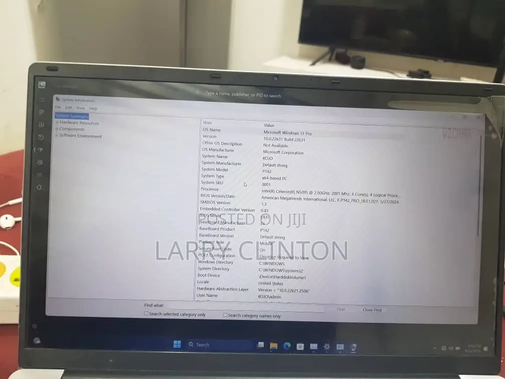 Laptop 64GB Intel SSD 256GB
