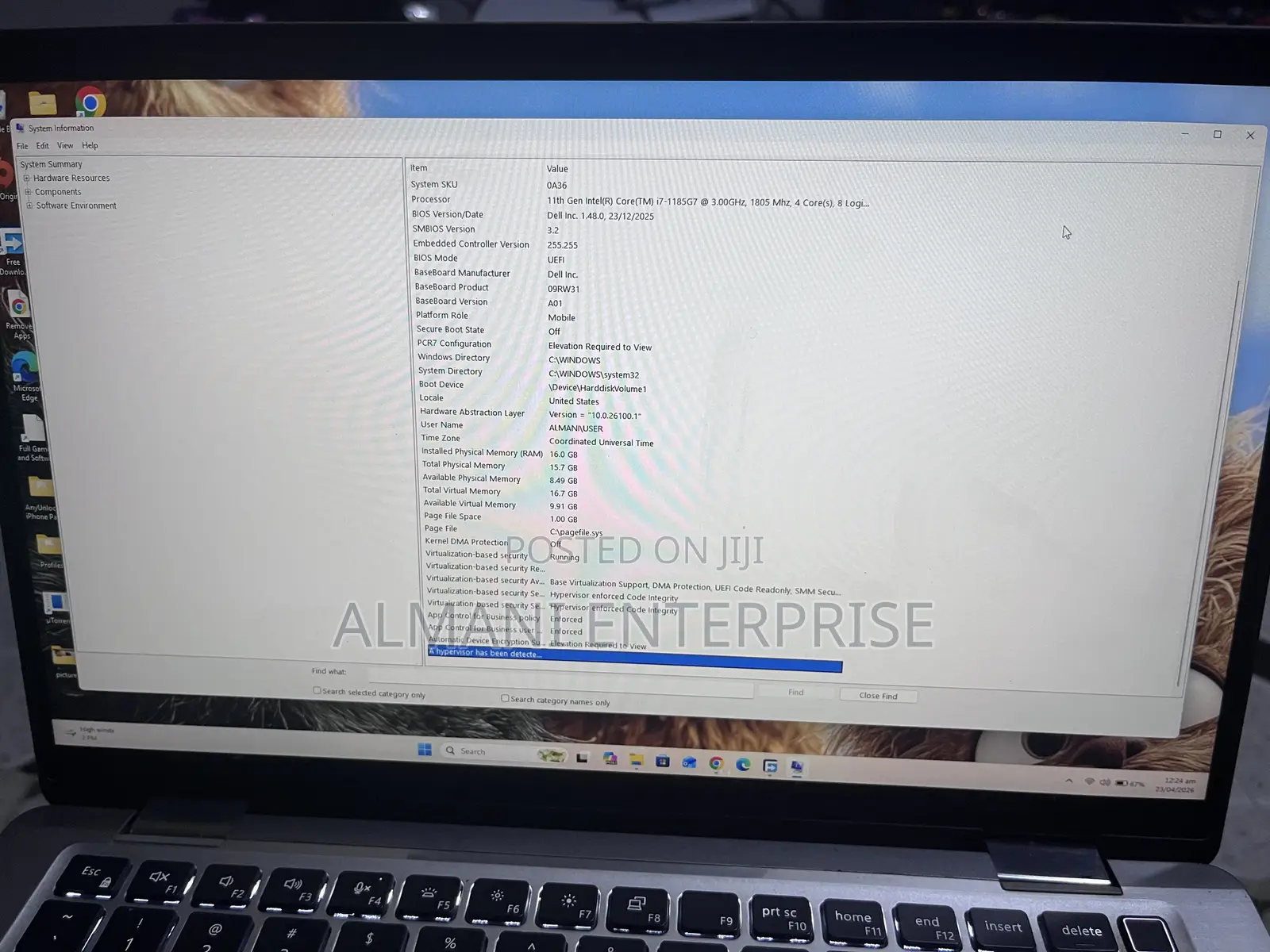 Laptop Dell Latitude 7420 16GB Intel Core i7 SSD 512GB