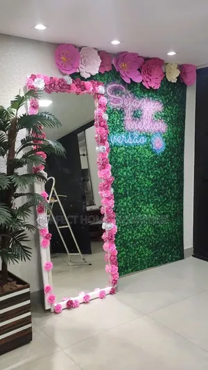 100 Pieces Mirror Flower