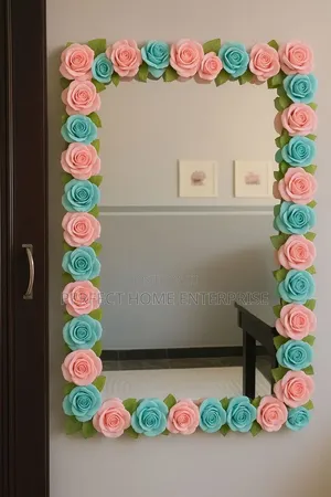 100 Pieces Mirror Flower