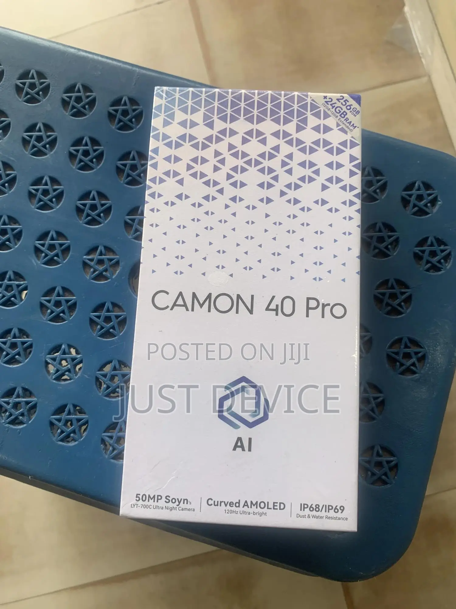New Tecno Camon 40 Pro 5G 256 GB Black