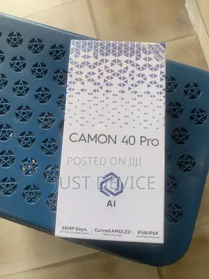 New Tecno Camon 40 Pro 5G 256 GB Black
