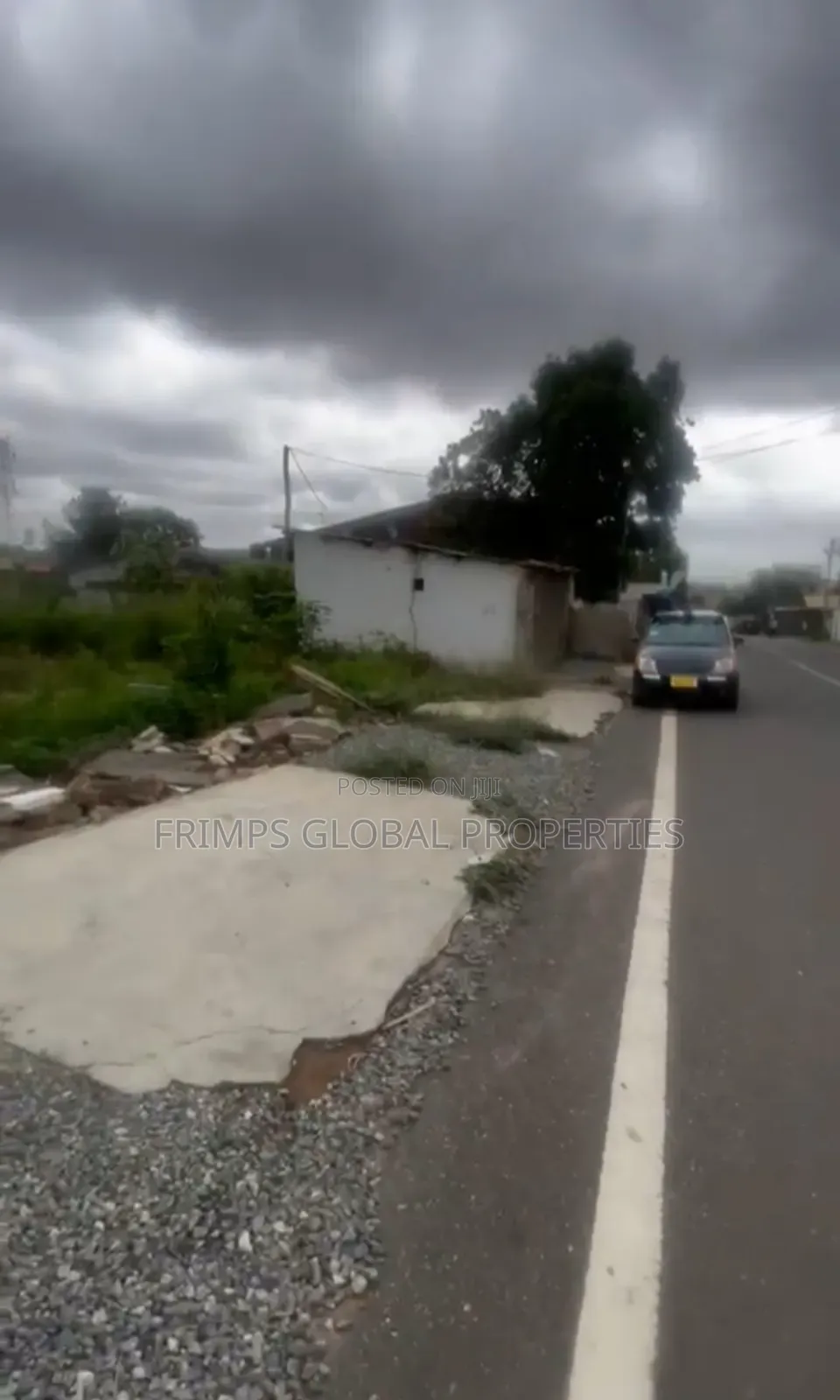 Roadside 1 Acre (4 Plots) at Tesano for Sale