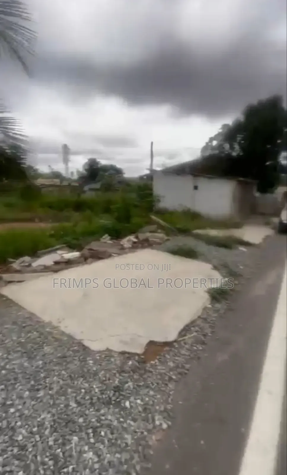Roadside 1 Acre (4 Plots) at Tesano for Sale