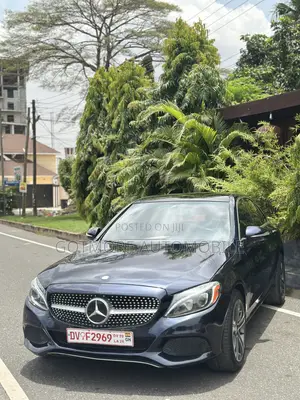 Mercedes-Benz C300 Sport 4dr AWD 4Matic Sedan (2.0L 4cyl 7A) 2015 Blue