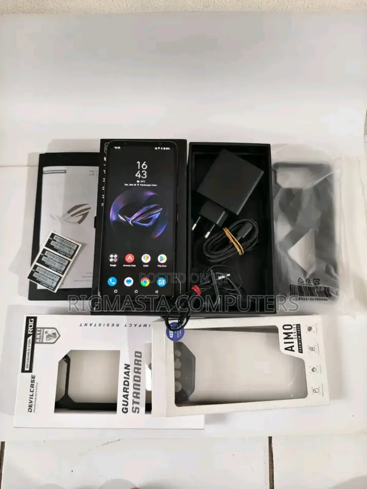 New Asus ROG Phone 7 512 GB Black