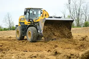 Excavator and Wheel Loader