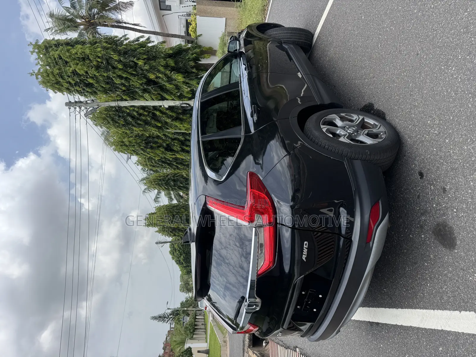 Honda CR-V EX AWD 2018 Black