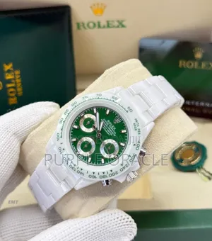 White Steel Rolex Cosmograph Daytona Watch