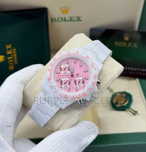 White Steel Rolex Cosmograph Daytona Watch