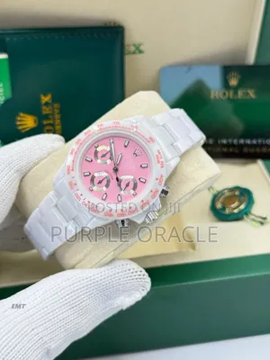 White Steel Rolex Cosmograph Daytona Watch