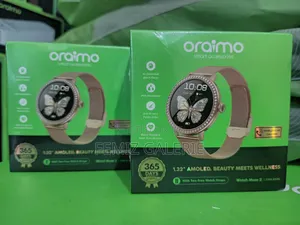 Oraimo Watch Muse 2 1.32" Amoled Diamond Appearance Smart Watch