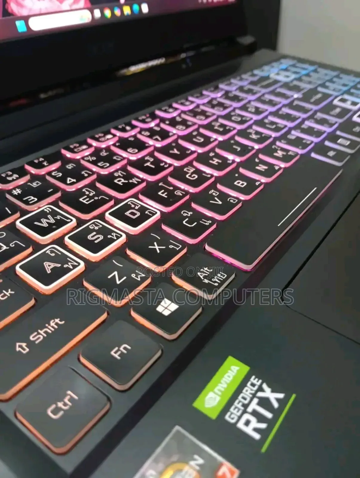New Laptop Acer Nitro 5 16GB AMD Ryzen 7 SSD 1T