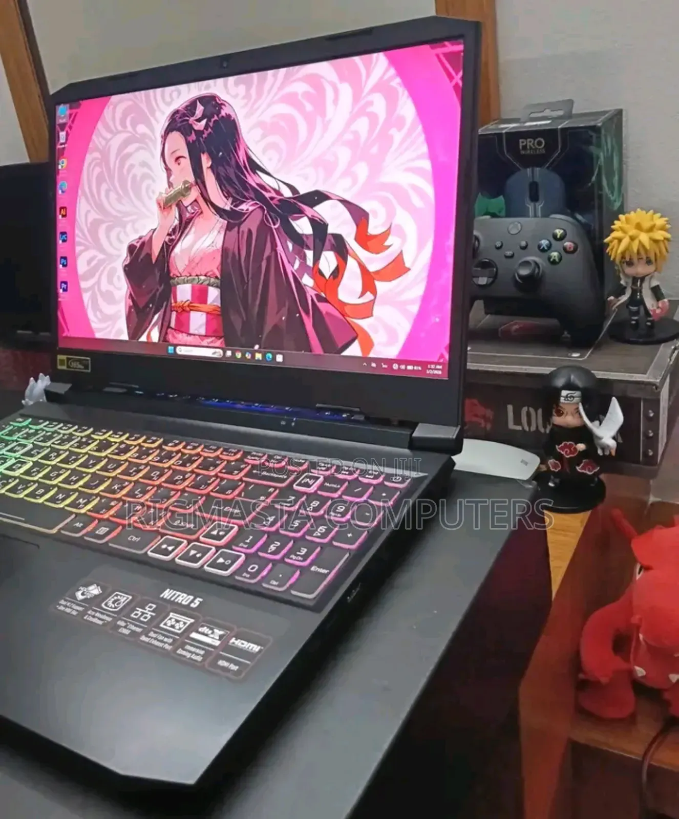 New Laptop Acer Nitro 5 16GB AMD Ryzen 7 SSD 1T