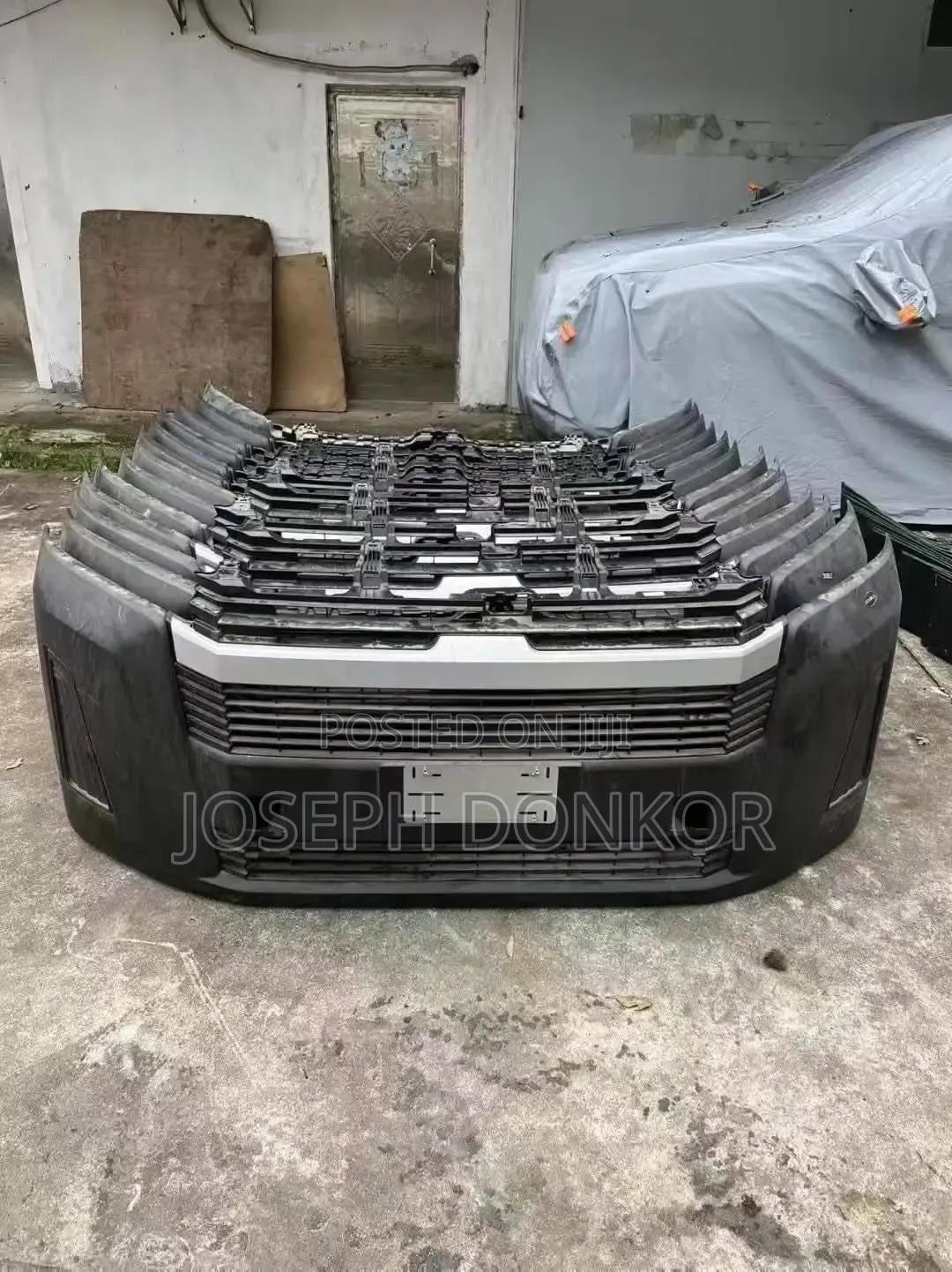 H300 Toyota Hiace Front Bumper Complete 2020,2021,2022,2023,2024,2025