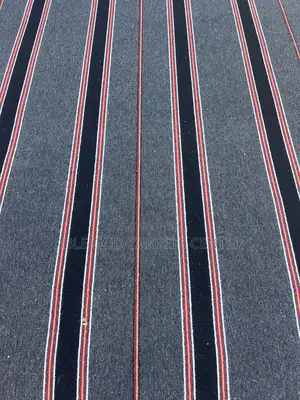 Quality Strips Gray Carpets