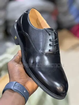 High Quality Men’S Affordable Black Leather Shoes