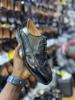 High Quality Men’S Affordable Black Leather Shoes