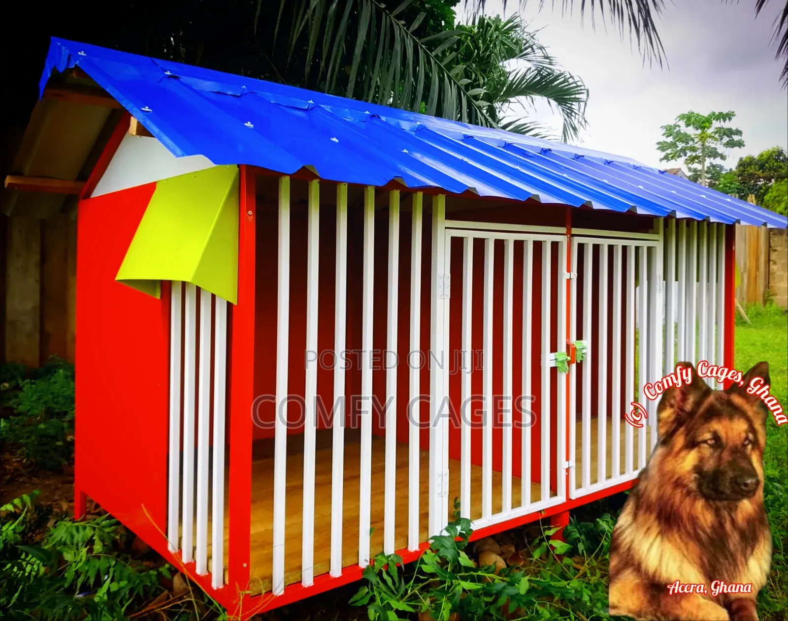Strong Double Galvanized Steel Comfy Cage/House