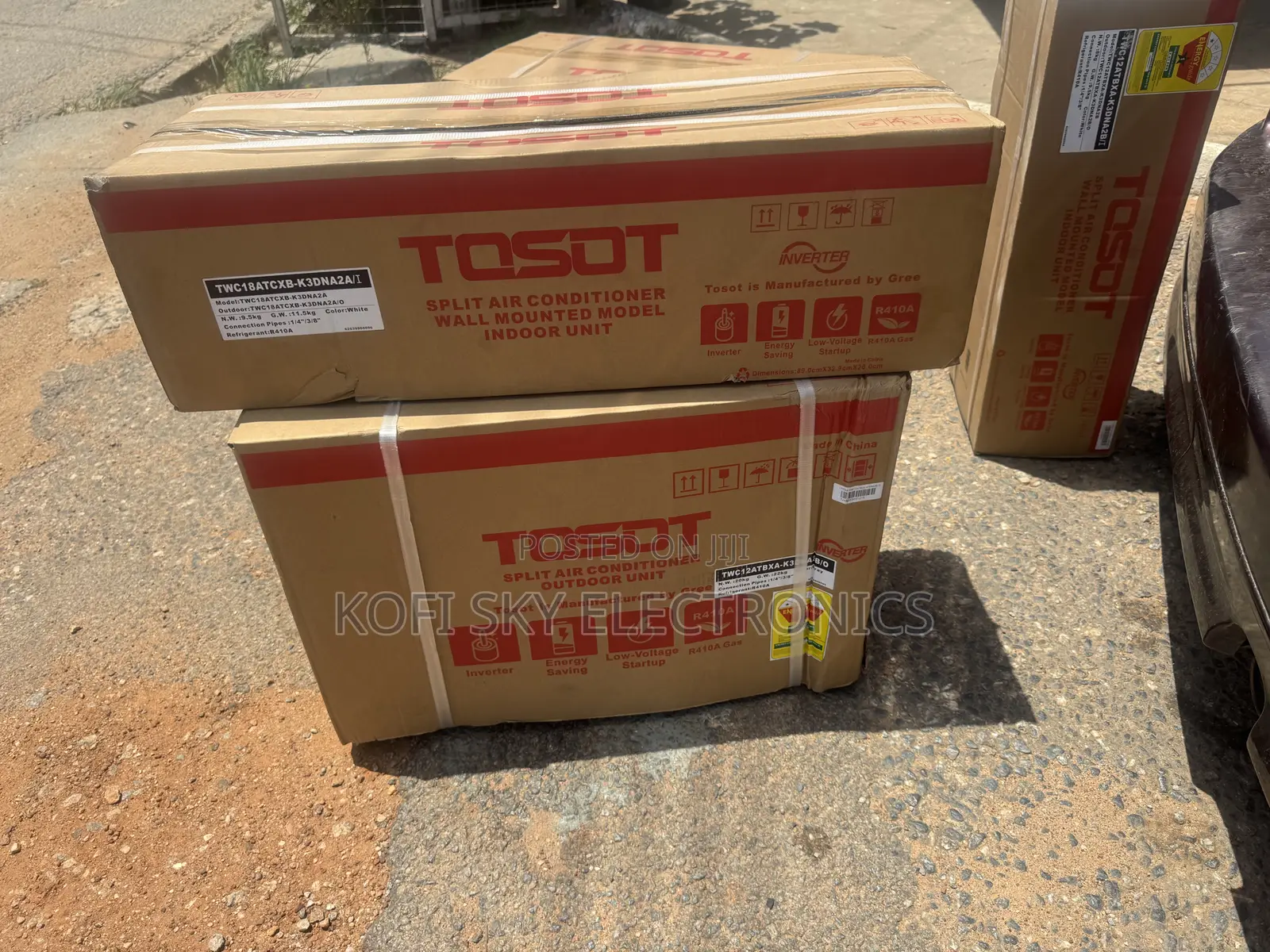 Affordable Tosot Inverter 1.5hp Split R410 Gas Ac