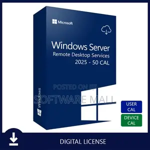 Windows Server 2025 Rds 50 User/Device Cal