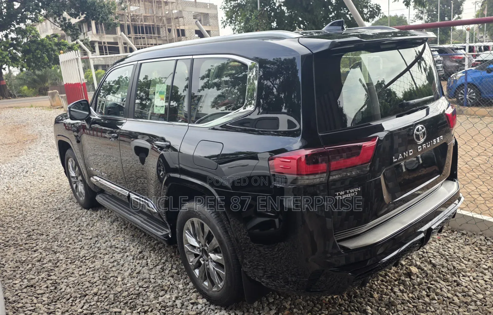 New Toyota Land Cruiser LC300 2025 Black