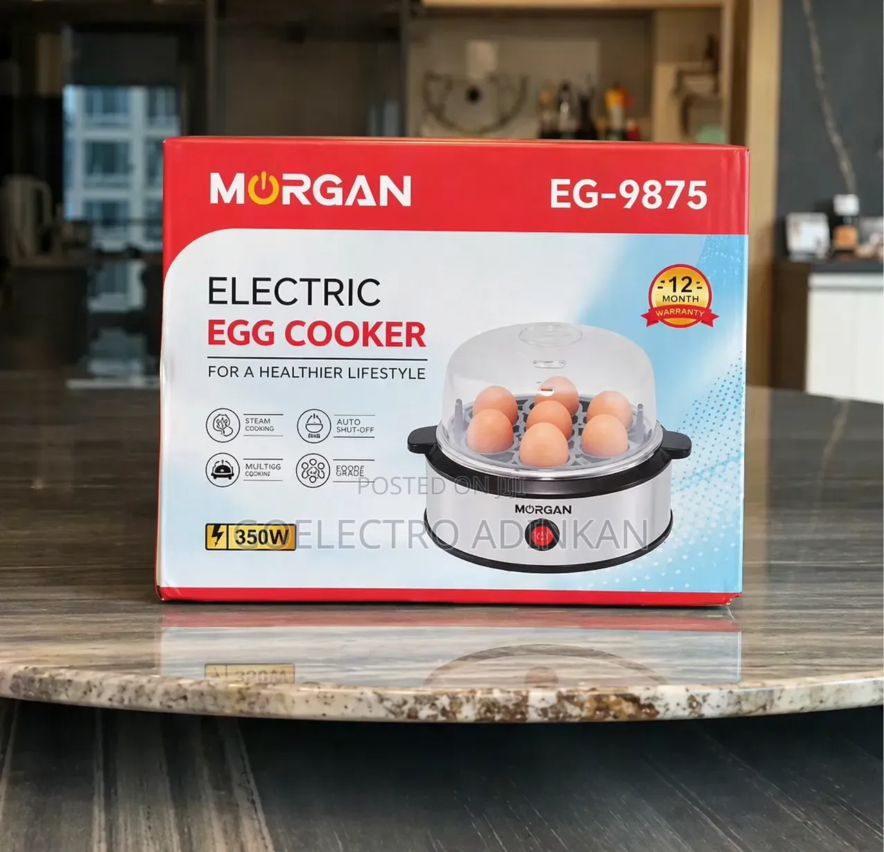 Morgan Electric Egg Cooker