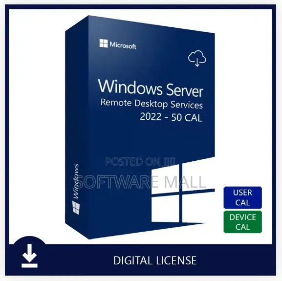 Windows Server 2022 RDS 50 User/Device Cal
