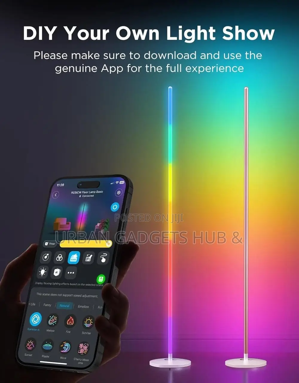 RGB Floor Lamp Light