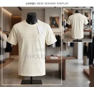 Heavy Textured Round Neck Top for Men