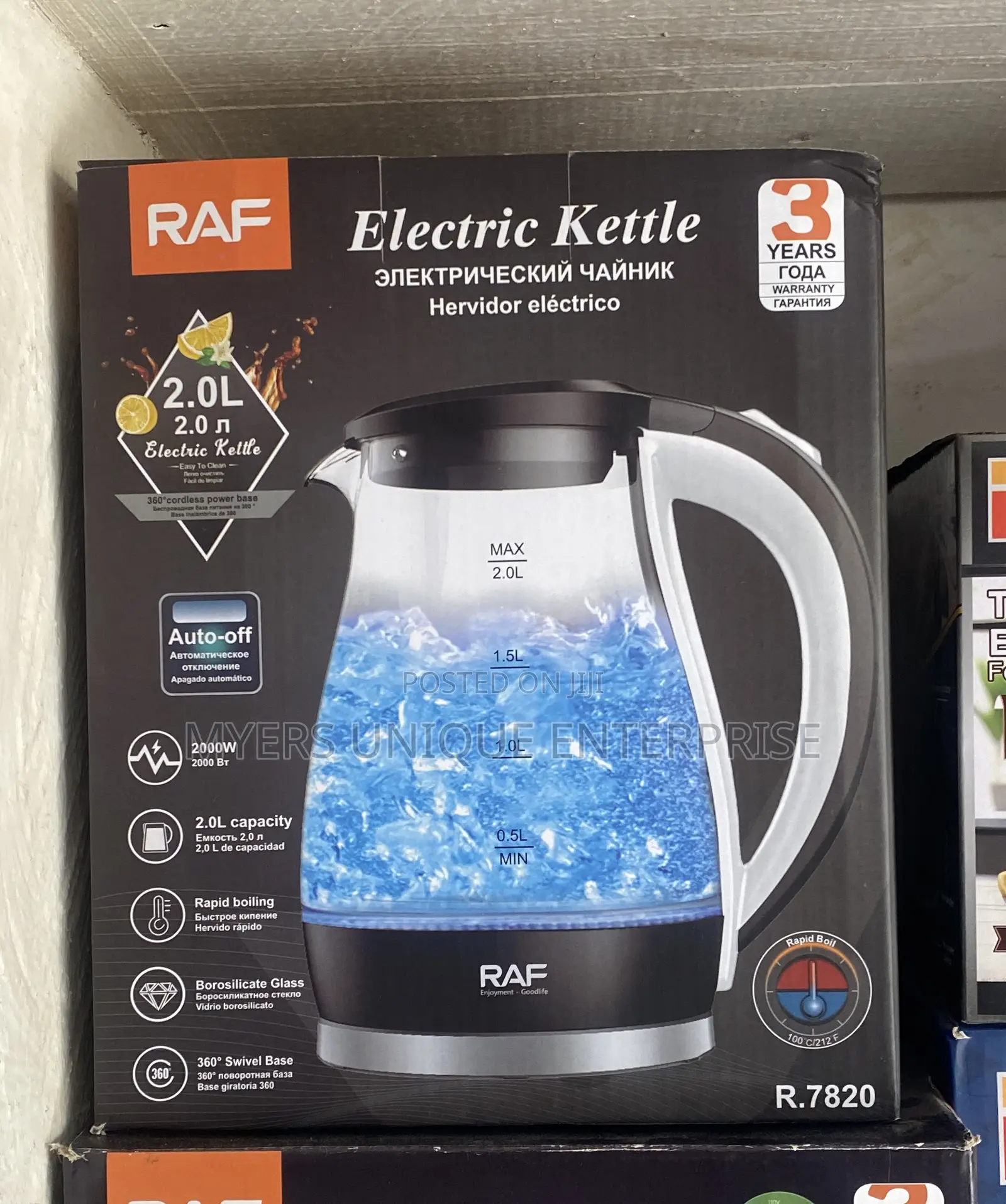 High Quality Raf 2.0l Glass