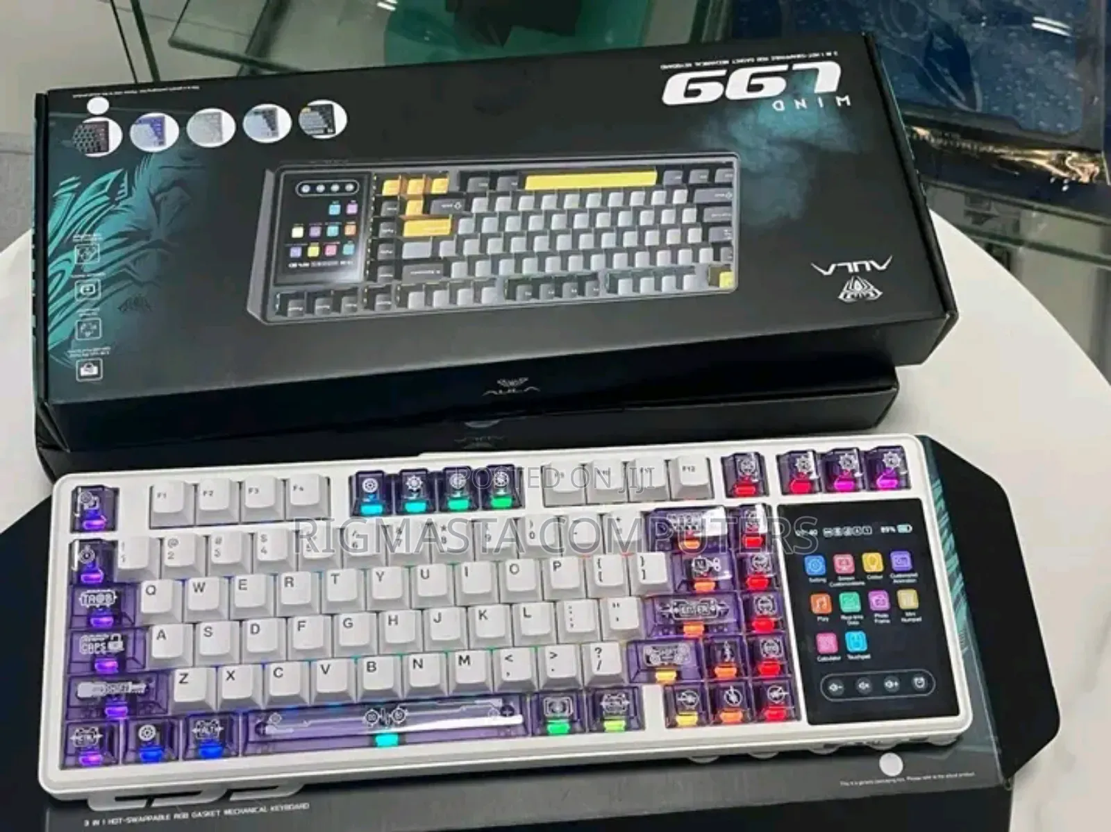 White and Black Keyboard