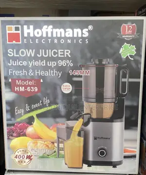 Most Requested Hoffmans Pure Copper Motor Slow Juice