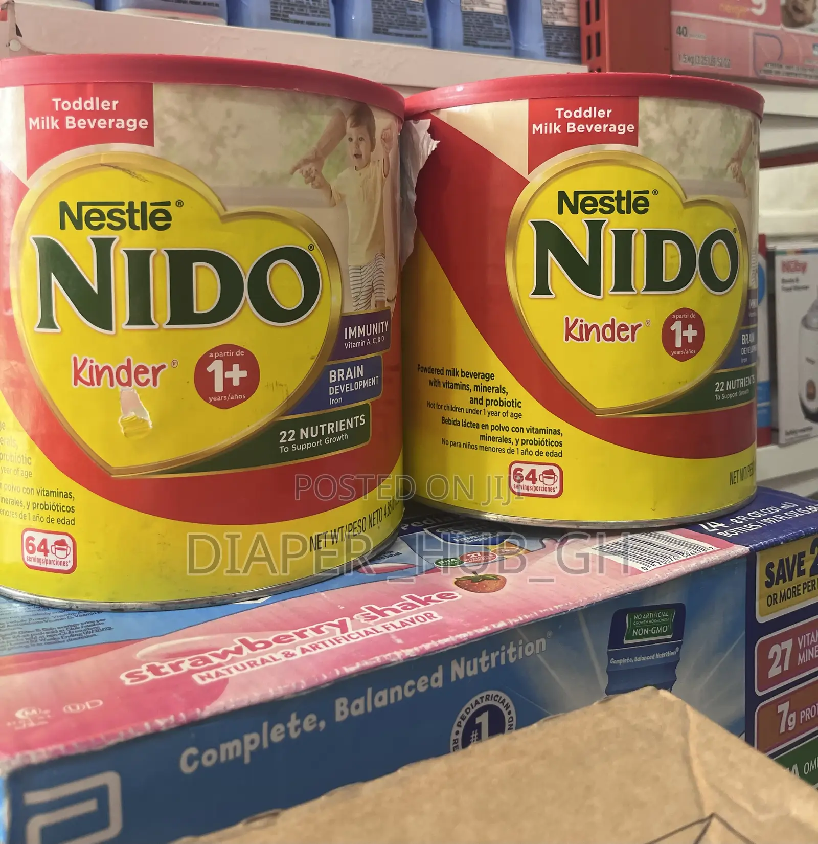 Nestle Uk Nido Kinder 1+ Toddler Powdered Milk(Big)2.2kg