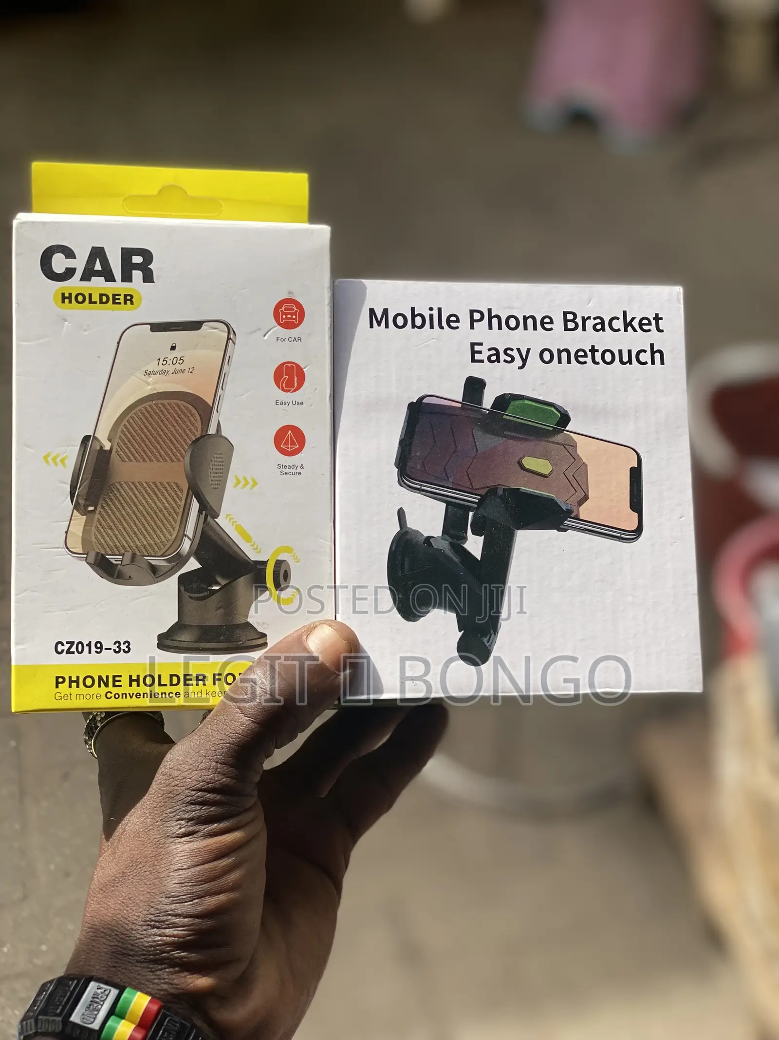 Secure Dashboard Phone Holders