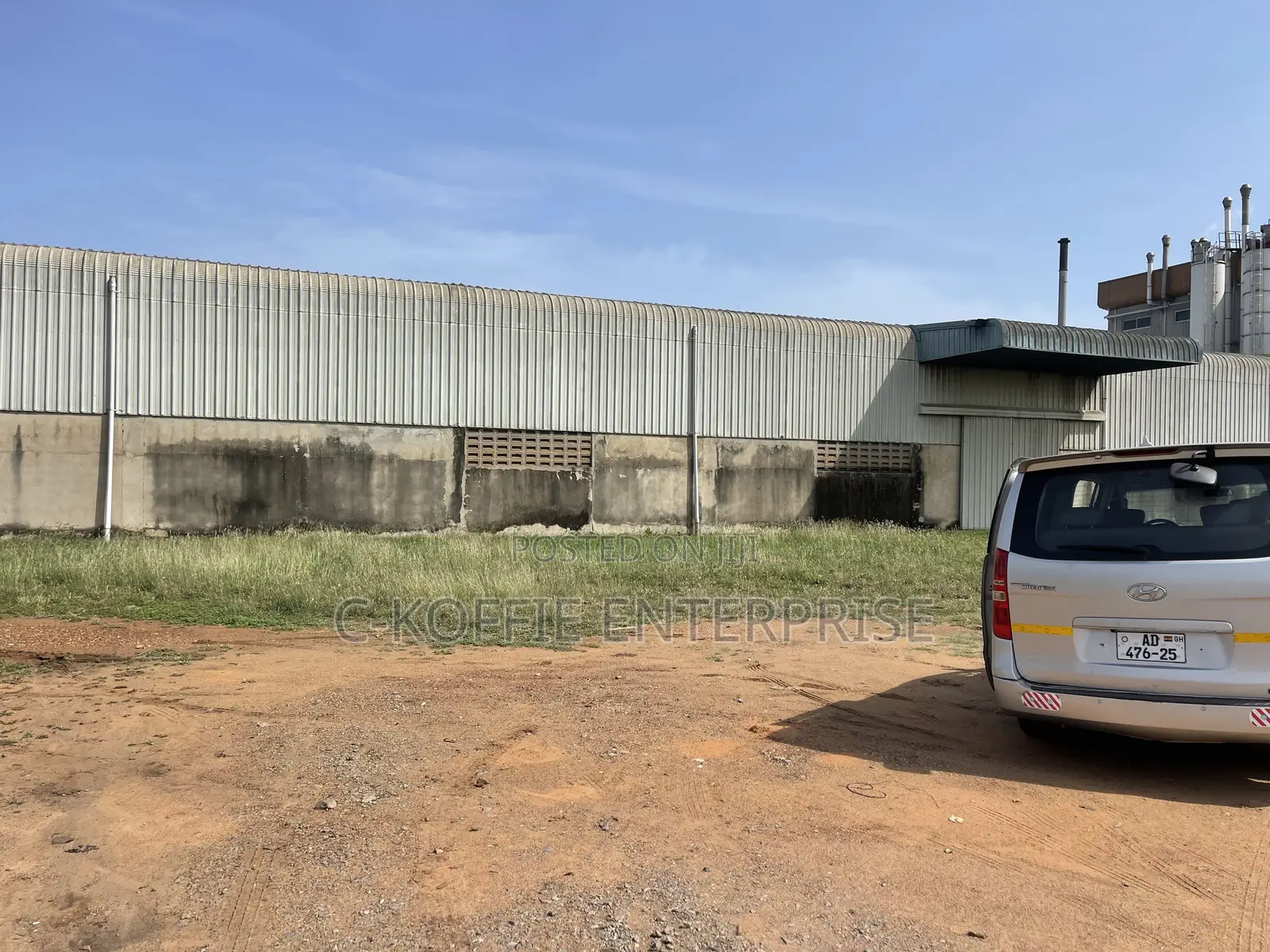 4000sqm Warehouse on 5.5acer Land at Free Zone for Sale