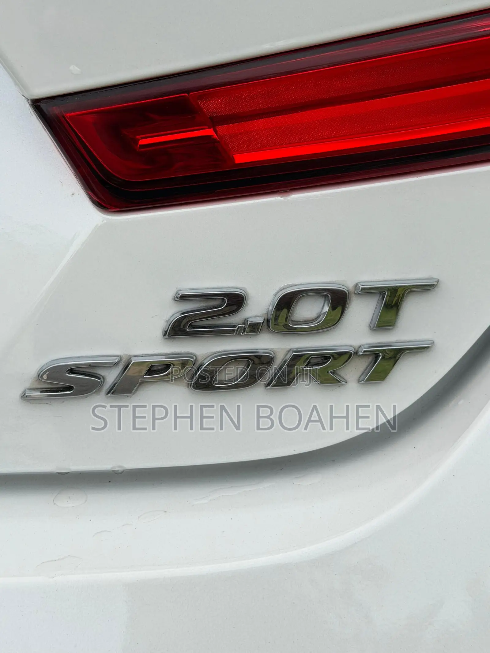 Honda Accord Sport 2.0T 2020 White