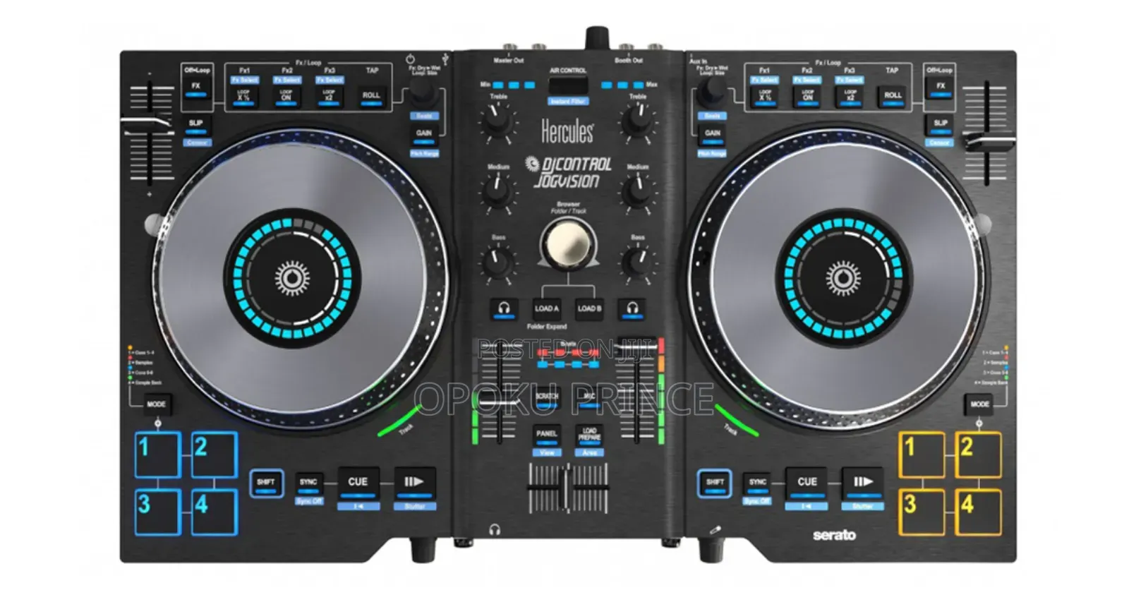 Dj Controller Hercules Jogvision