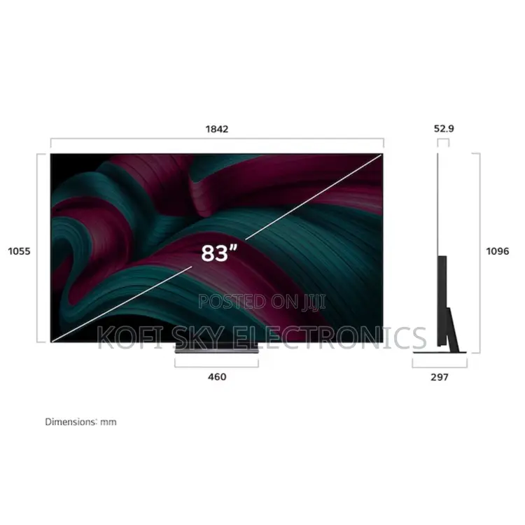 Durable Lg 83inches Class Oled Evo Ai C5 Smart Tv