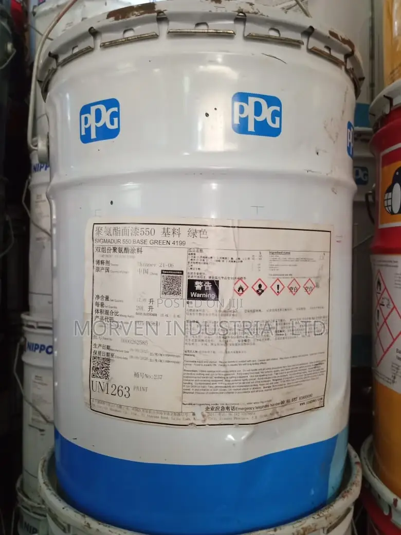 PPG Sigma Marine Paint in Ghana - Sigmadur 550 Polyurethane Topcoat
