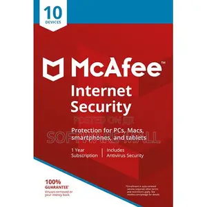 Mcafee Internet Security 10 Devices 1 Year
