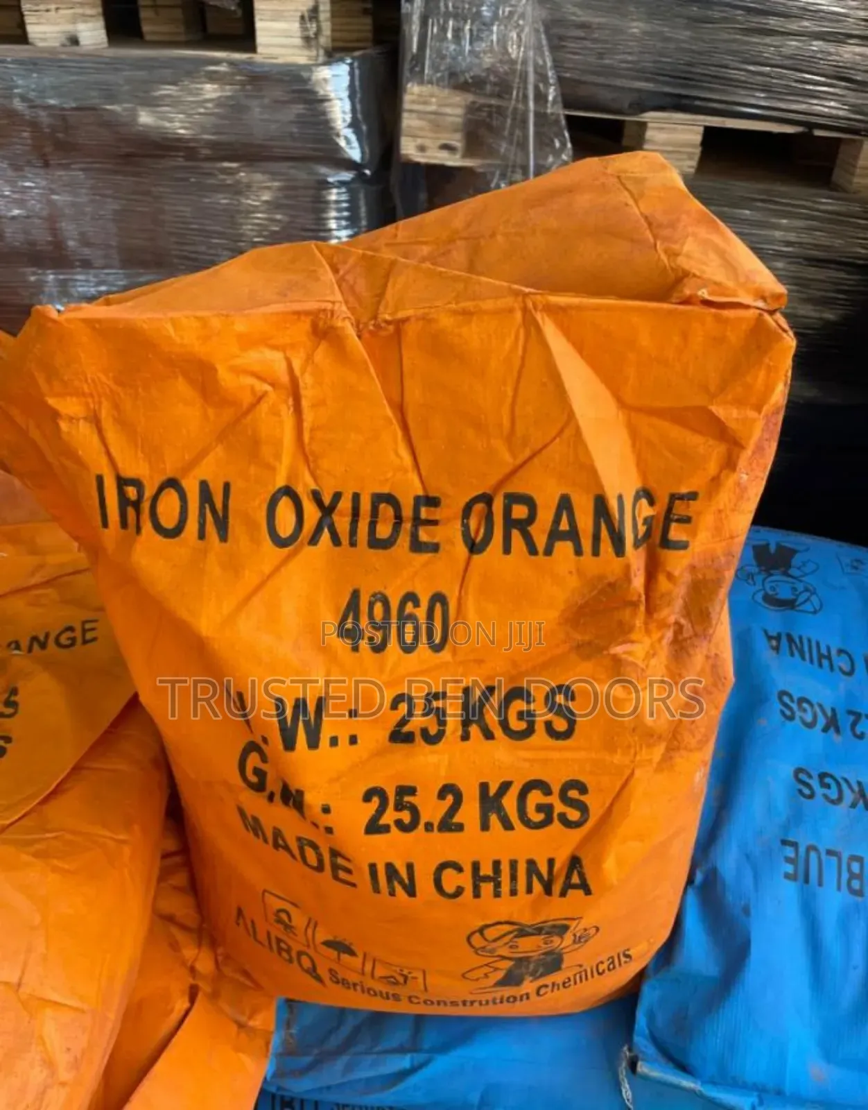 Orange Iron Oxide Color Pigment for Concrete Works