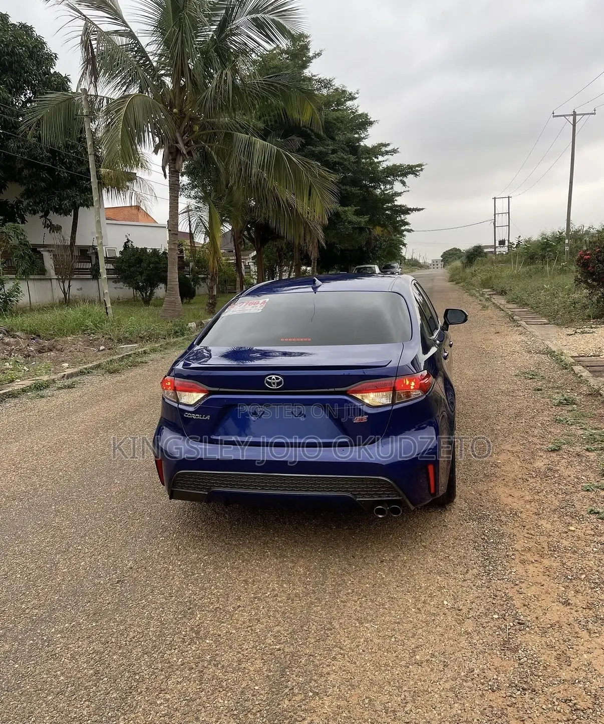 Toyota Corolla SE 2021 Blue
