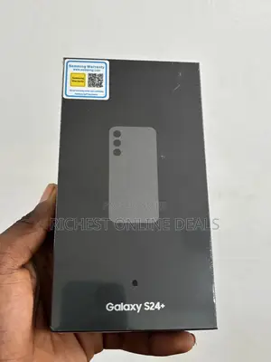 New Samsung Galaxy S24+ 256 GB Black