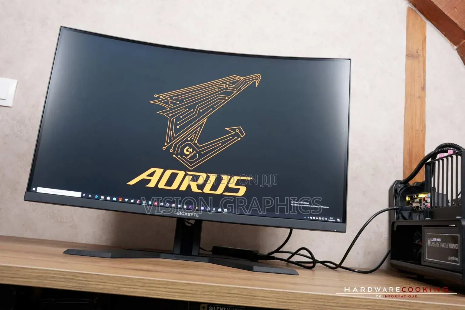 Gigabyte G32qc a 32inches 1440p Curve Gaming Monitor 165hz 1ms WQHD