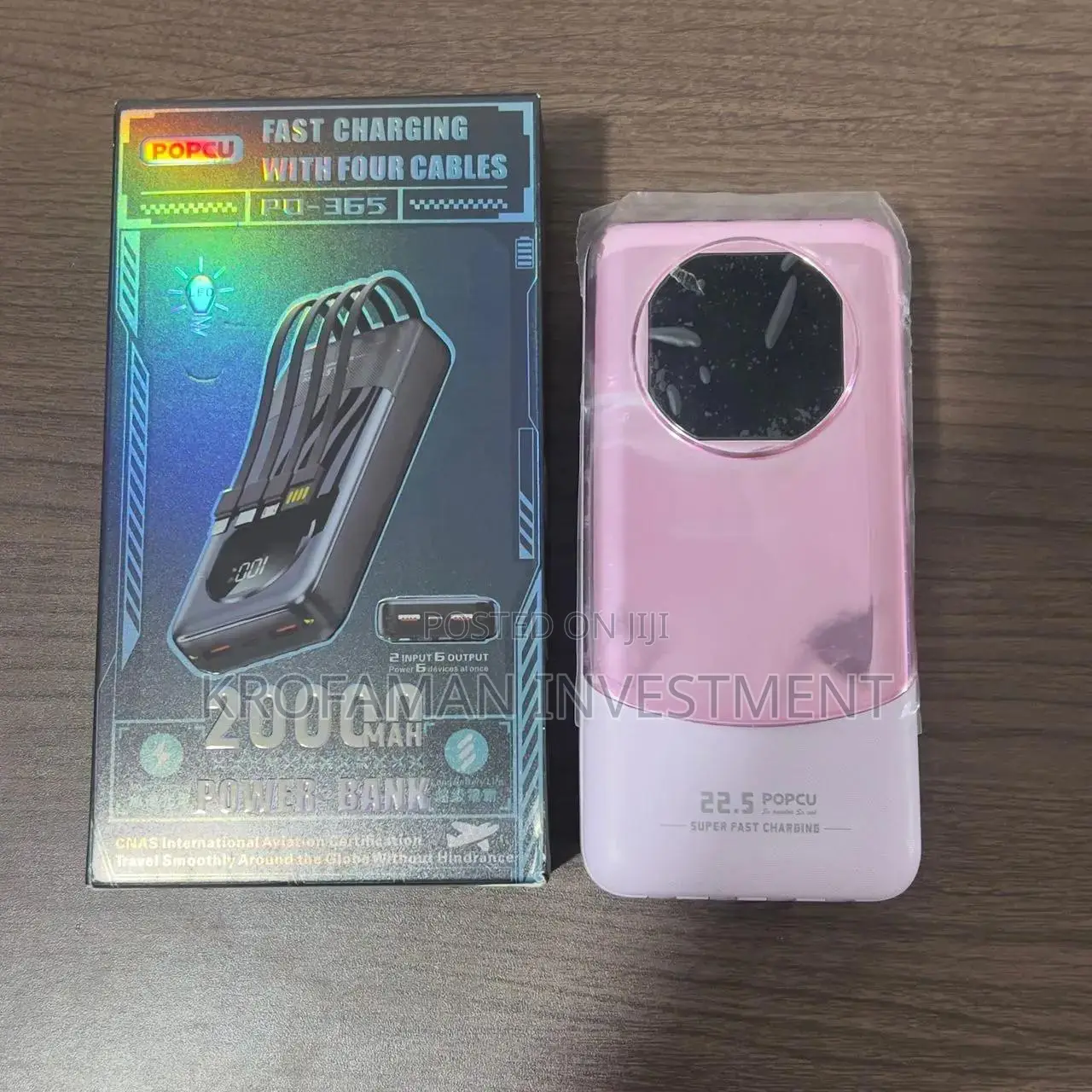 Popcu Fast Charging Power Bank 20000mah
