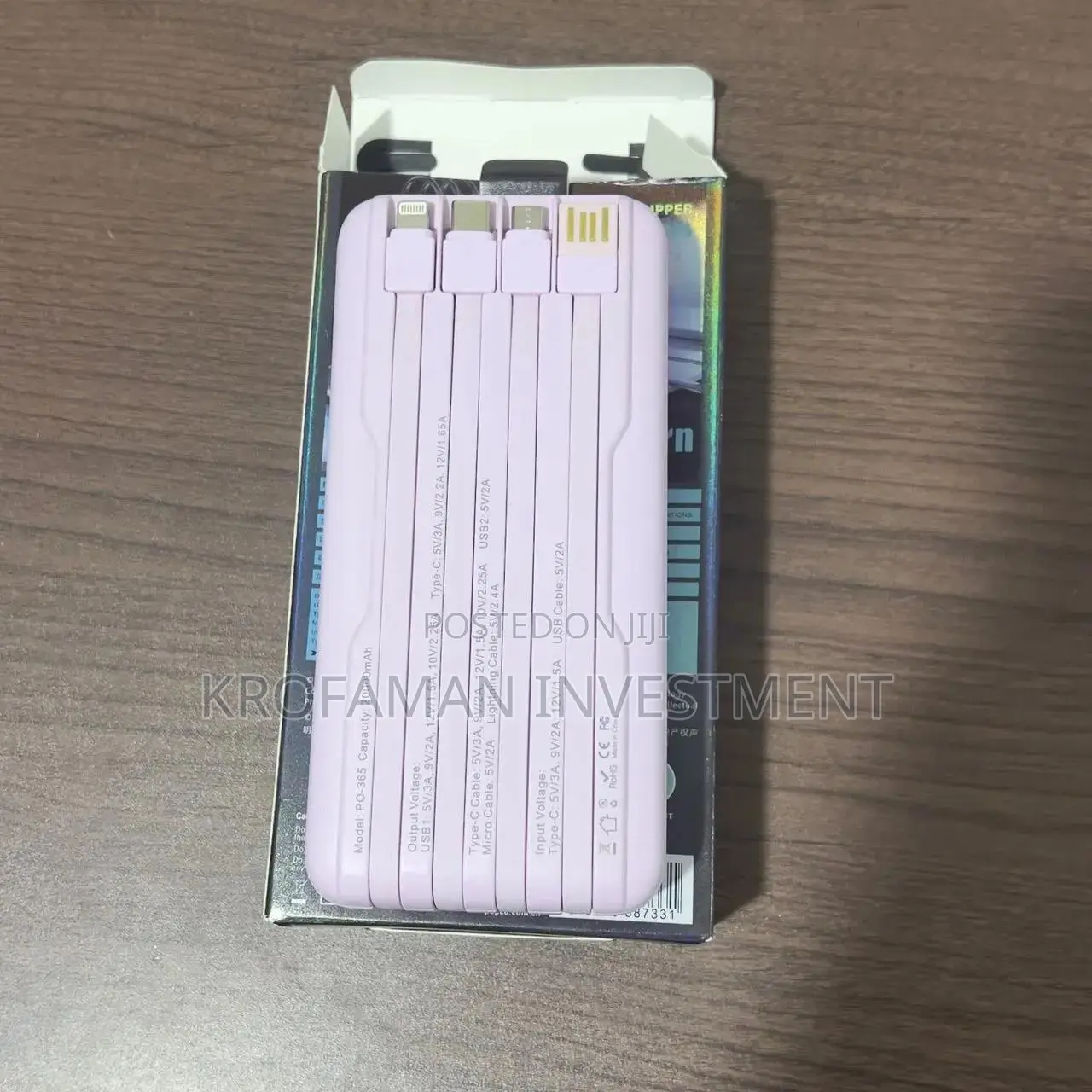 Popcu Fast Charging Power Bank 20000mah