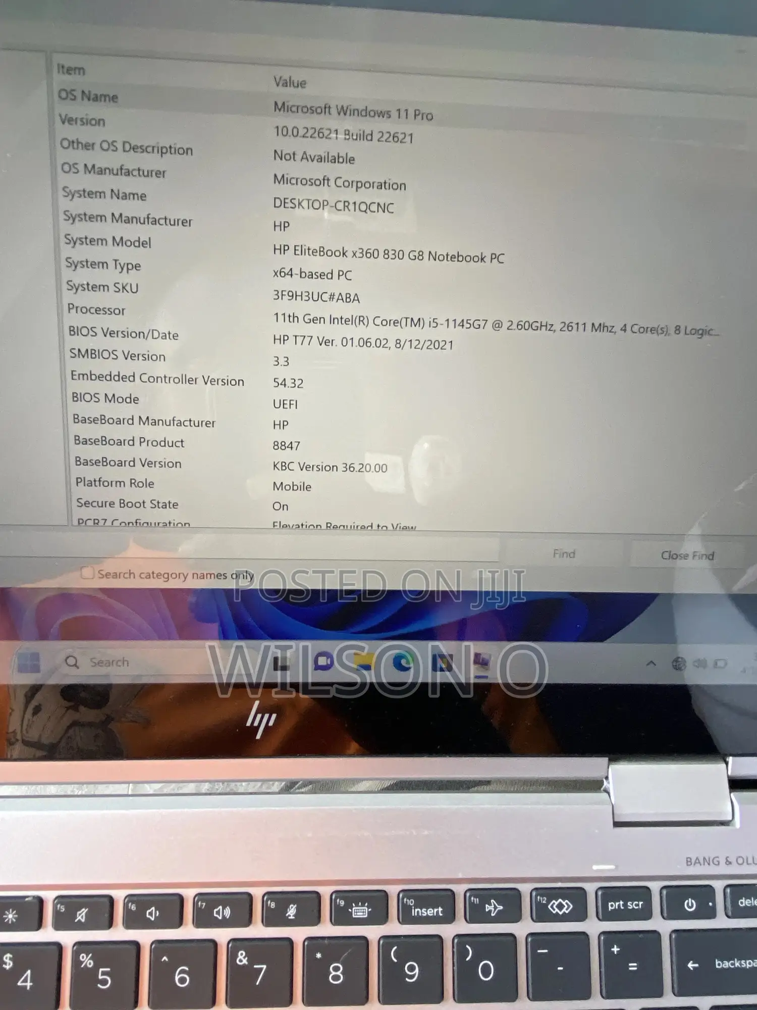 Laptop HP EliteBook 830 G8 16GB Intel Core i5 SSD 512GB