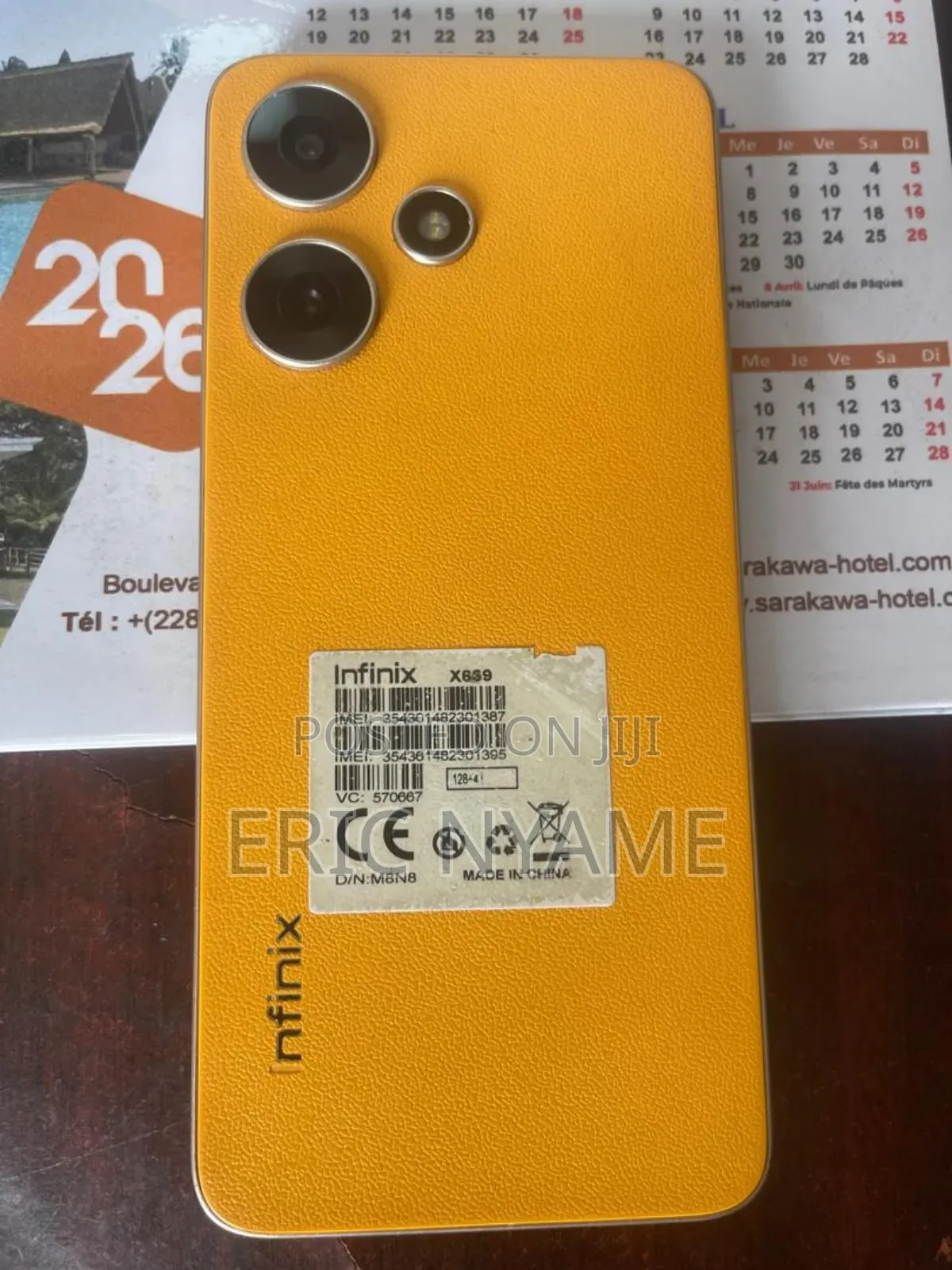 Infinix Hot 30i 128 GB Orange